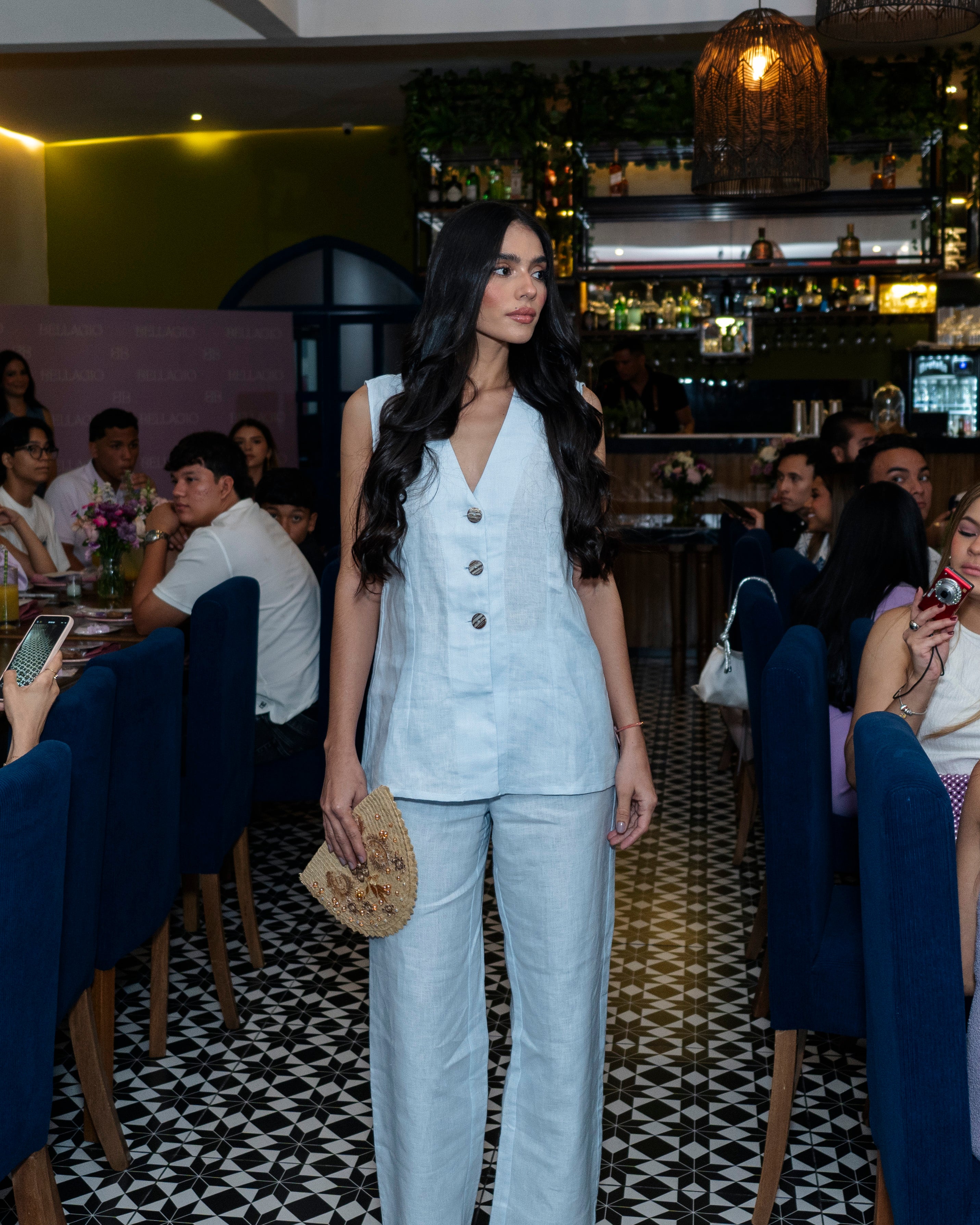 Pantalón Borgo - Azul