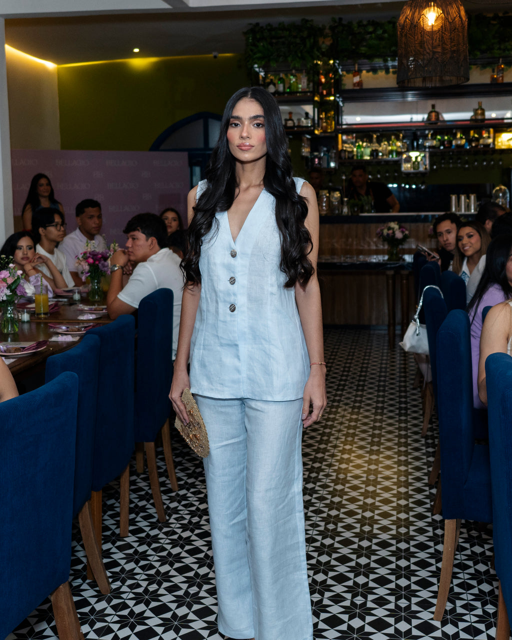 Chaleco Borgo - Azul