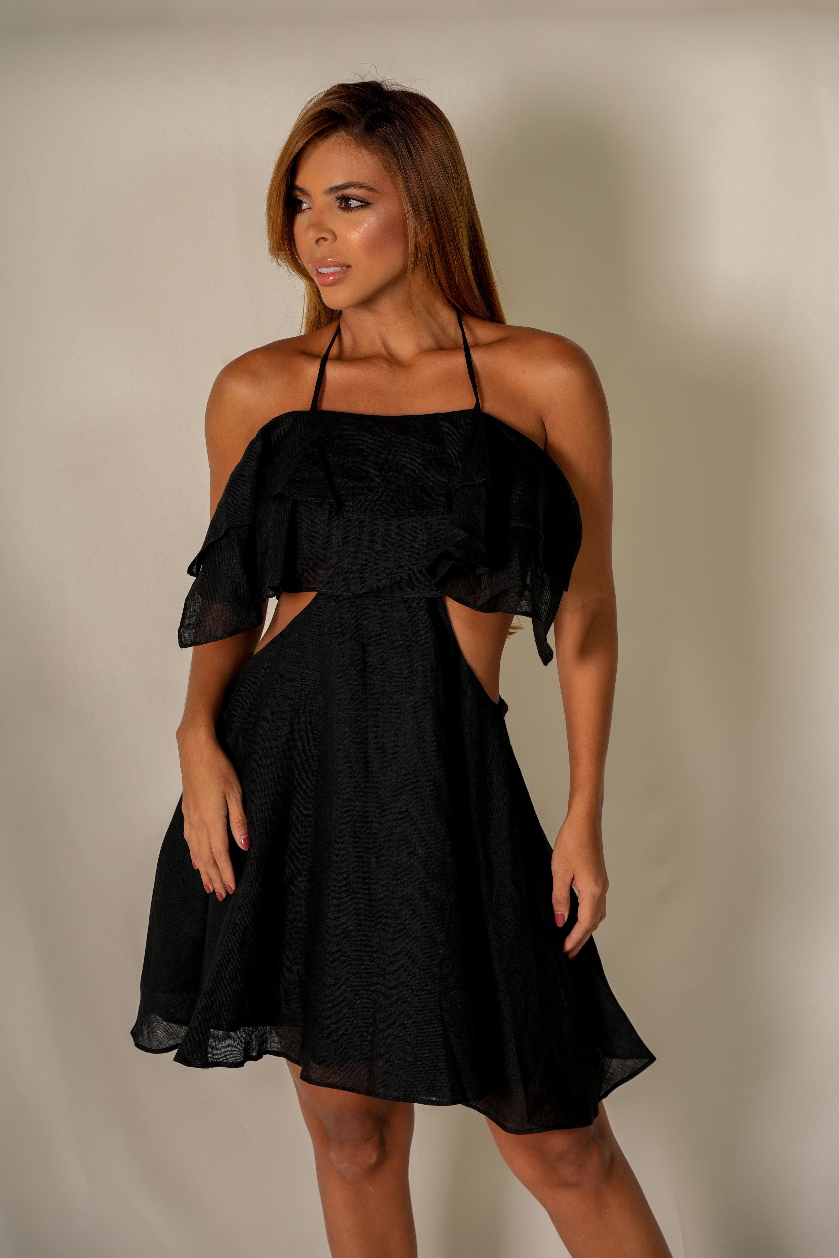 Vestido Manzzini - Negro