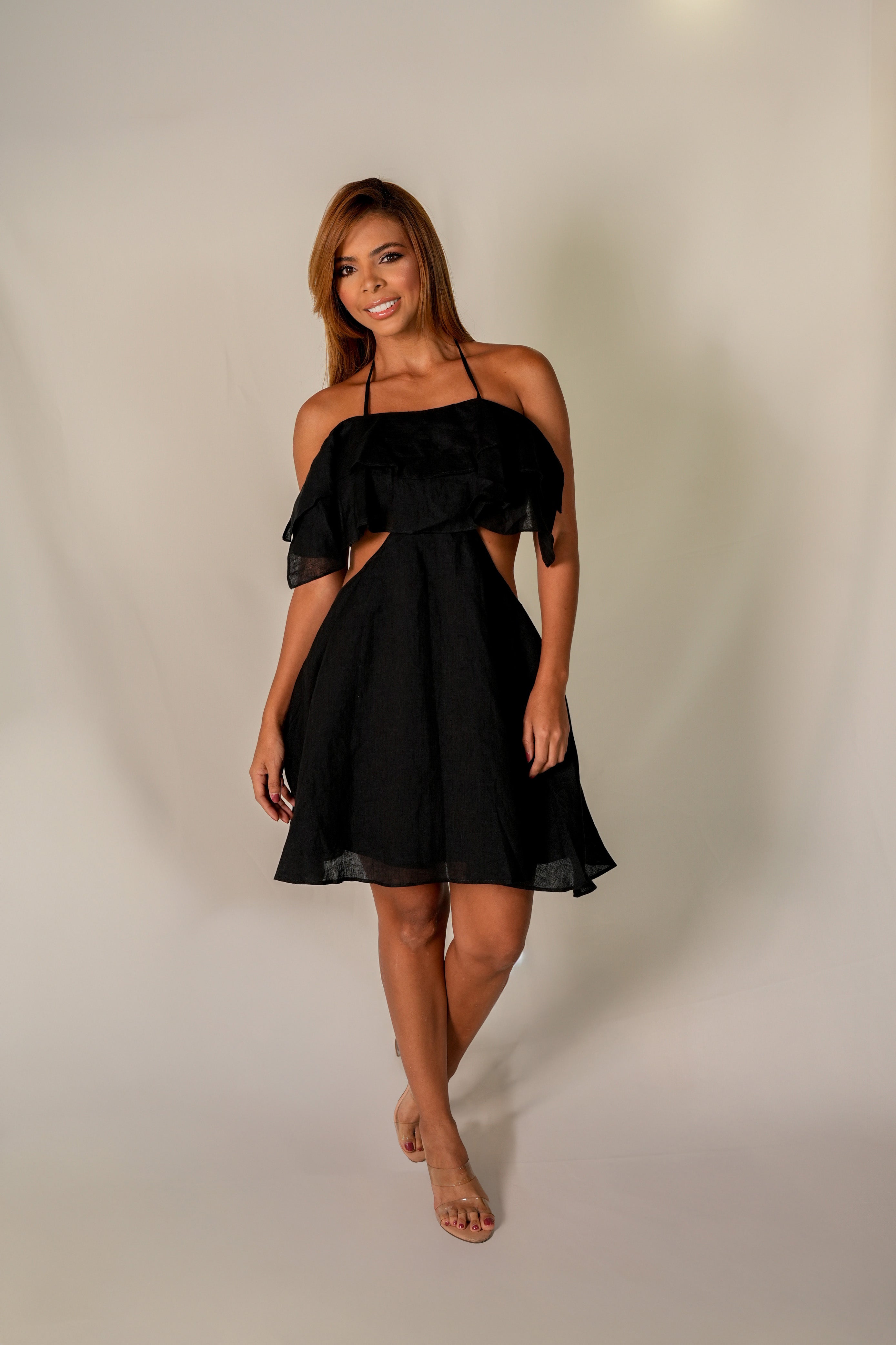 Vestido Manzzini - Negro
