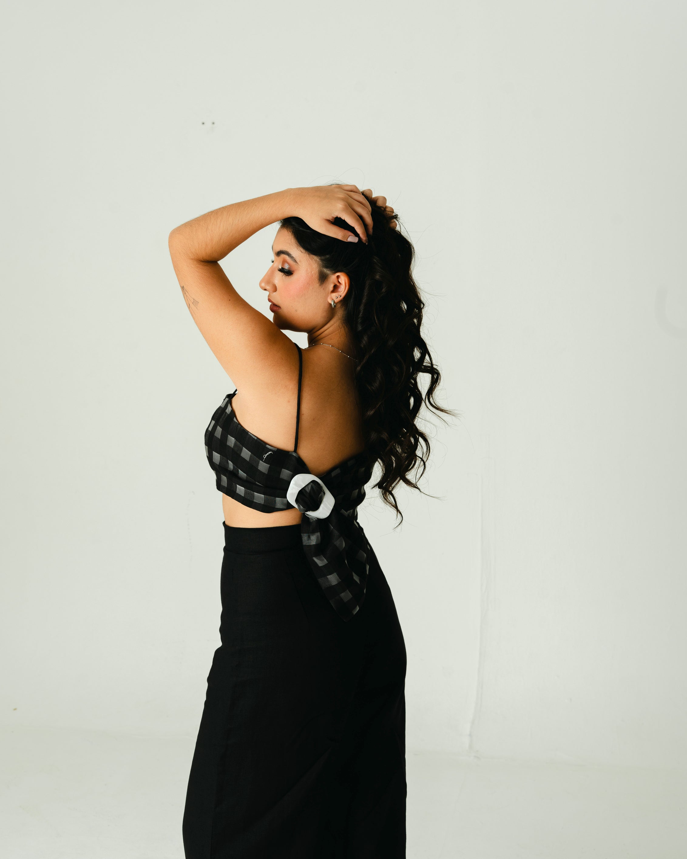 Top Punta Sarviento - Negro