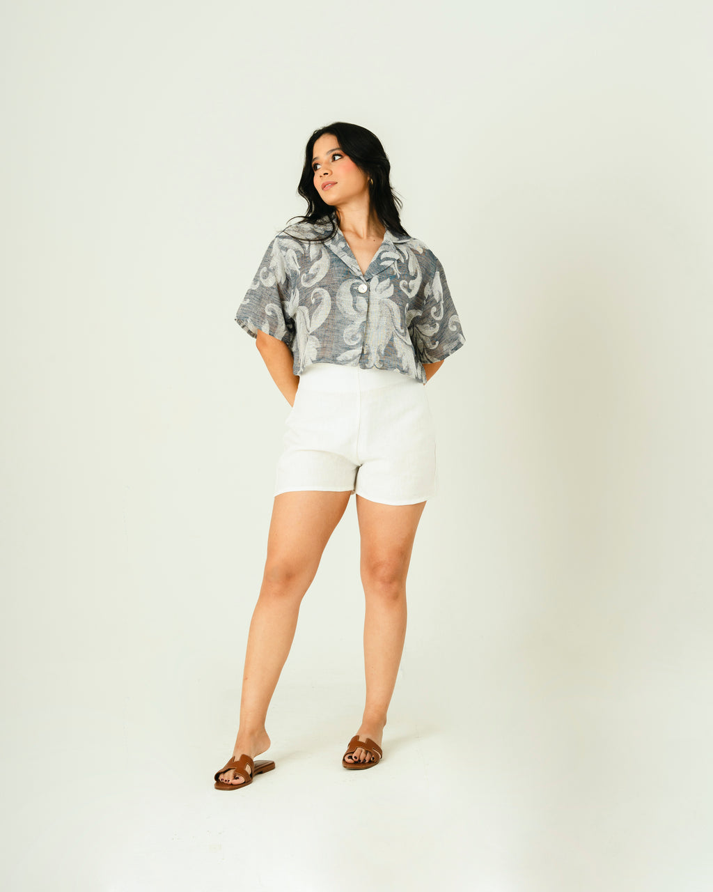 Chaqueta Fiori - Azul